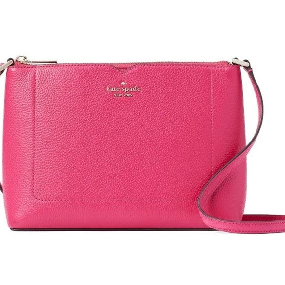 kate spade Handbags - NWT 🔥 Kate Spade Harlow crossbody pink ruby 💗